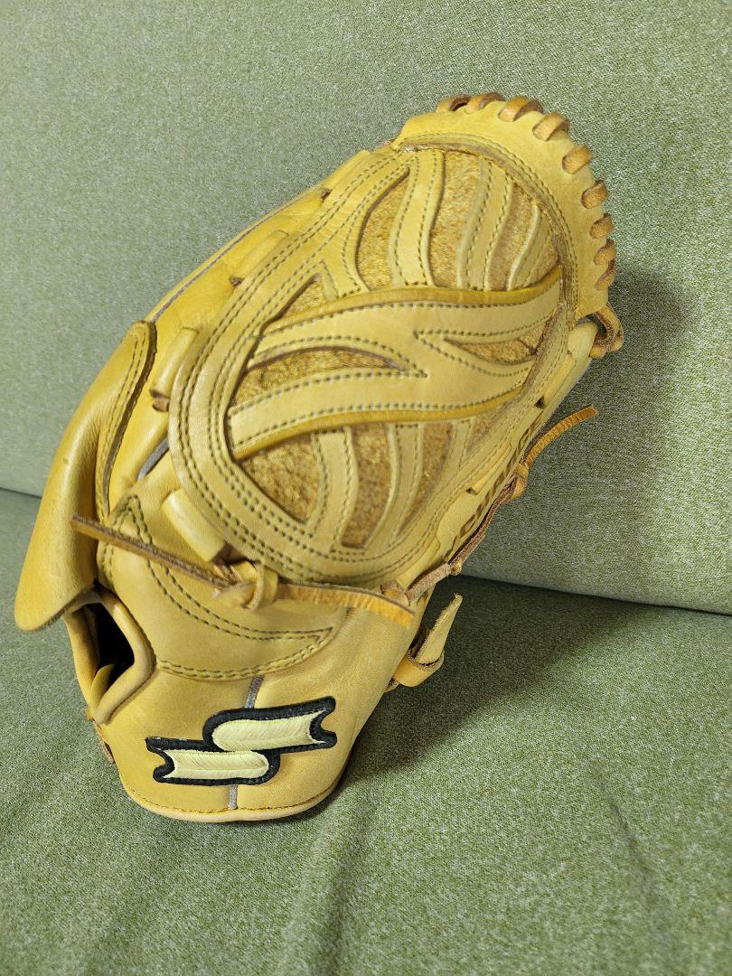 軟式グローブ SSK 投手用トライチャージ 右投げ 型付け済 - メルカリ