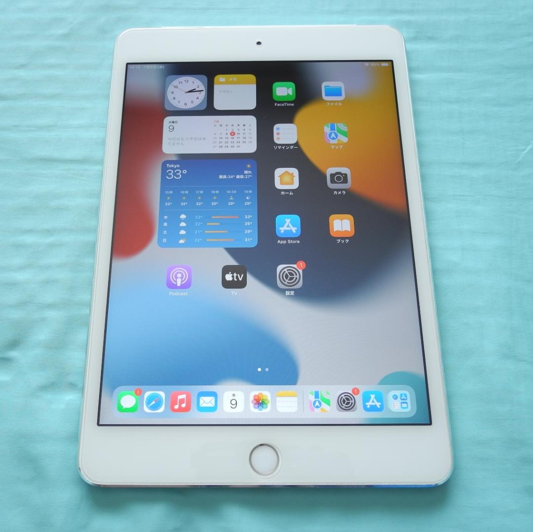 バッテリー正常　iPad mini4 64GB　SIMフリー