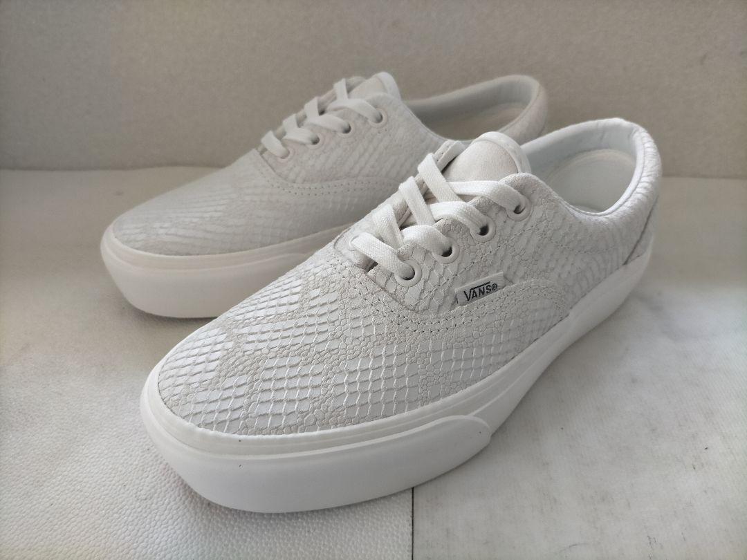VANS バンズ エラ プラットフォーム パイソン 23.5cm
