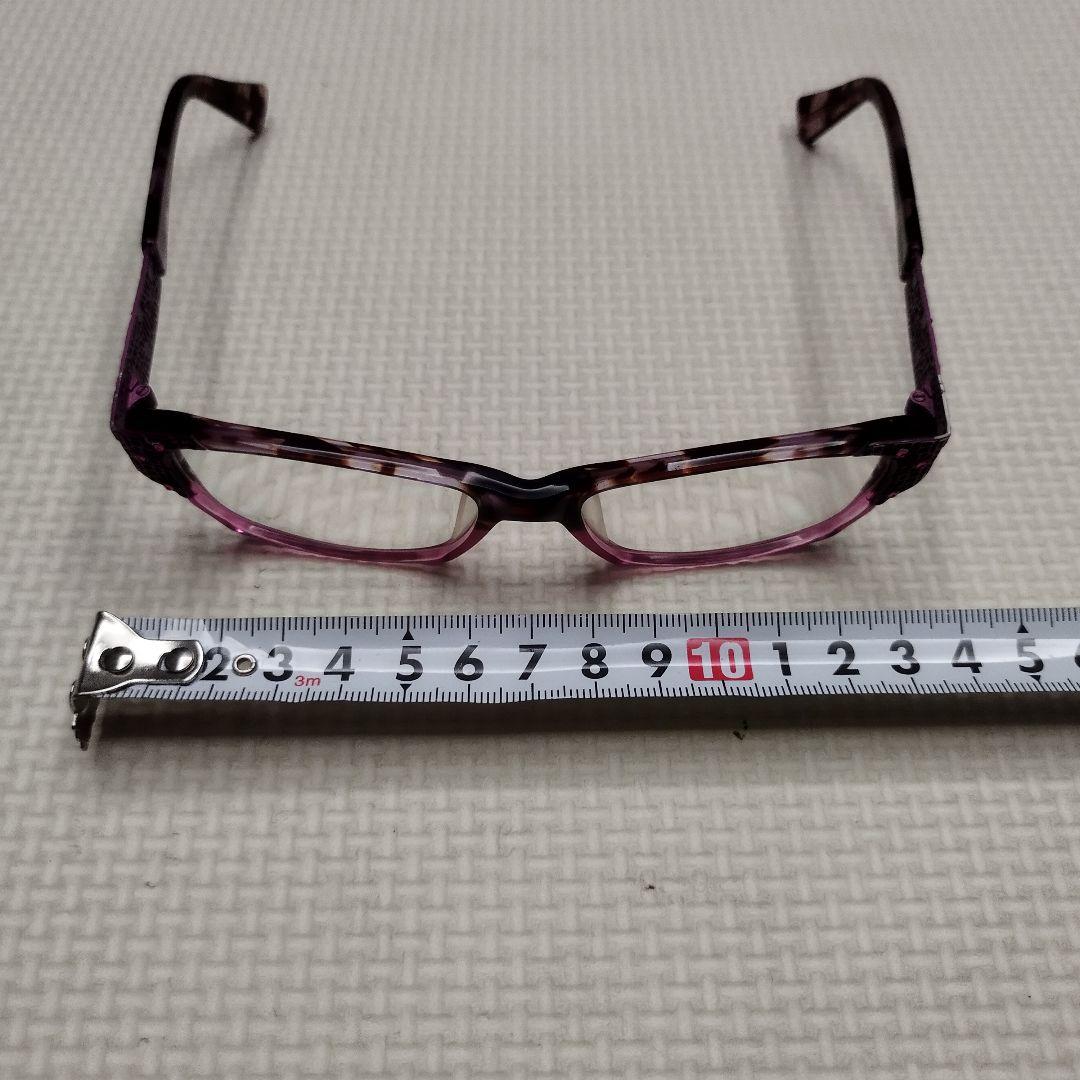 ラフォン　JEAN lafont パープル系　フランス製　度入りレンズ