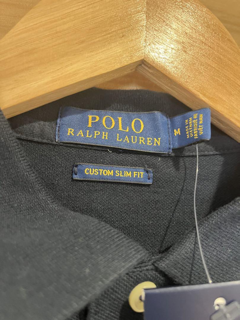 新品タグ付き！POLO RALPH LAUREN カスタムスリム ポロシャツ