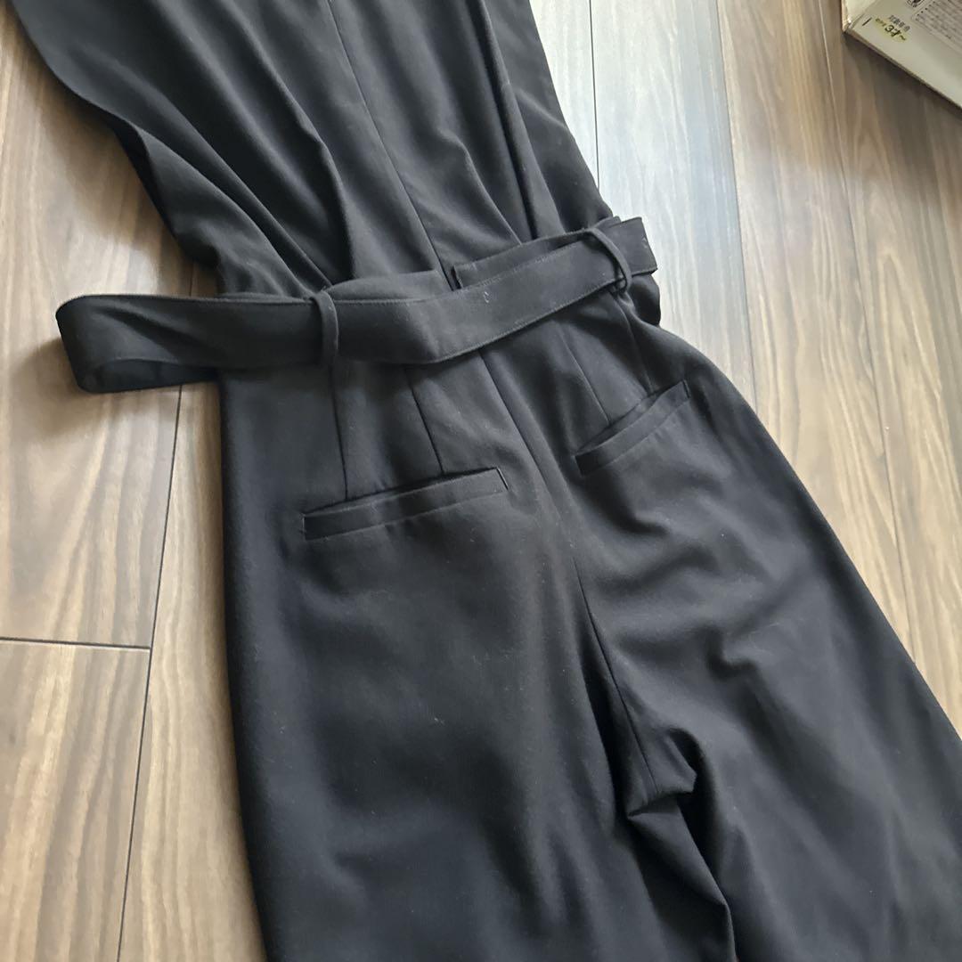 CLANE 美品　ブラックノースリーブオールインワン