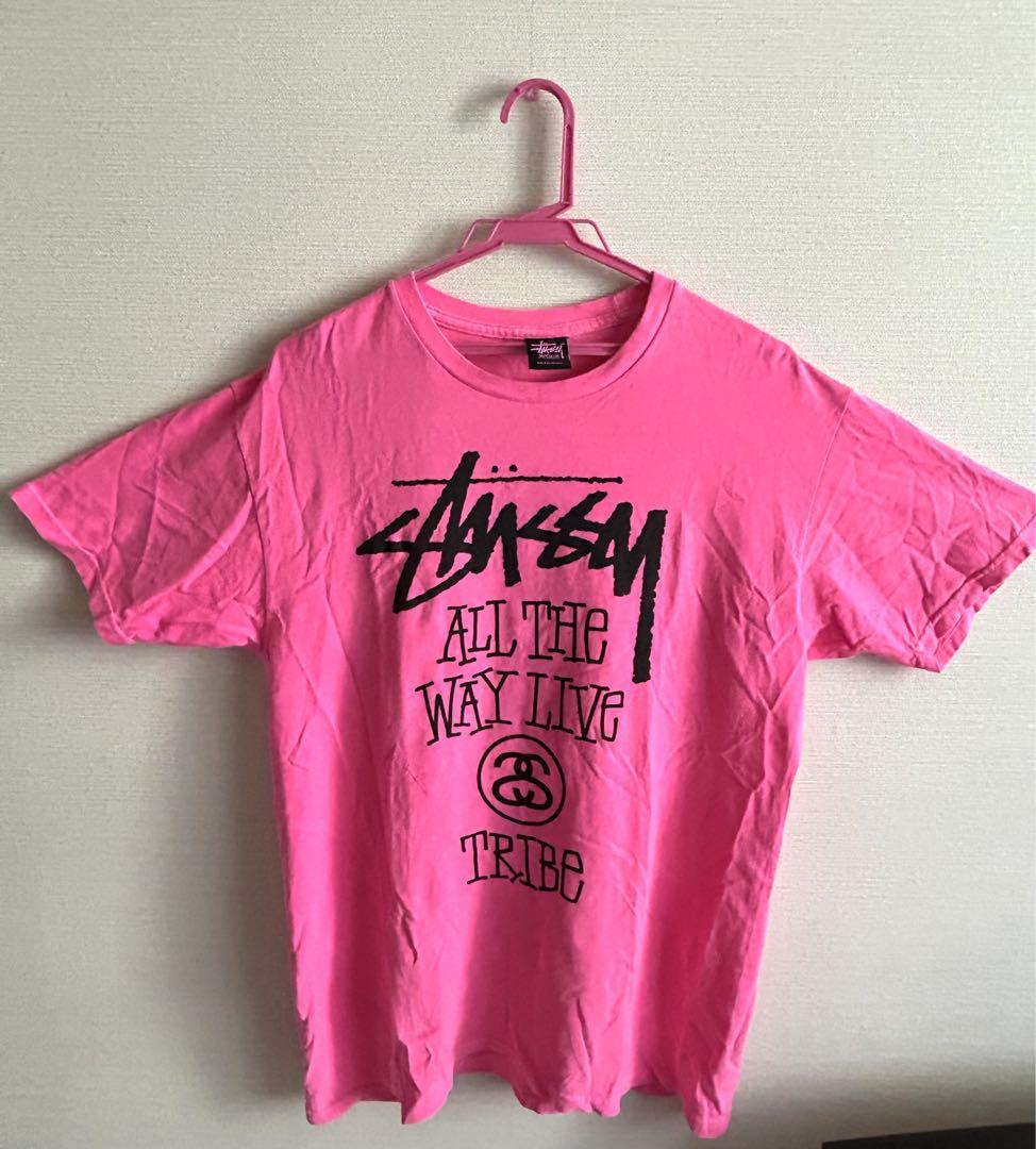 セール 大きいサイズ【Stussy】Photo Film 半袖シャツ ピンク 中古・古着通販】stussy (ステューシー) Tシャツ ピンク サイズ