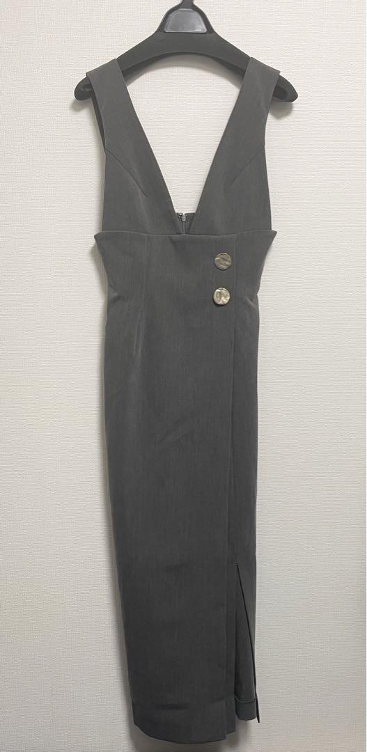 【正規品】snidel Iラインジャンスカ GRY グレー size0 画像10