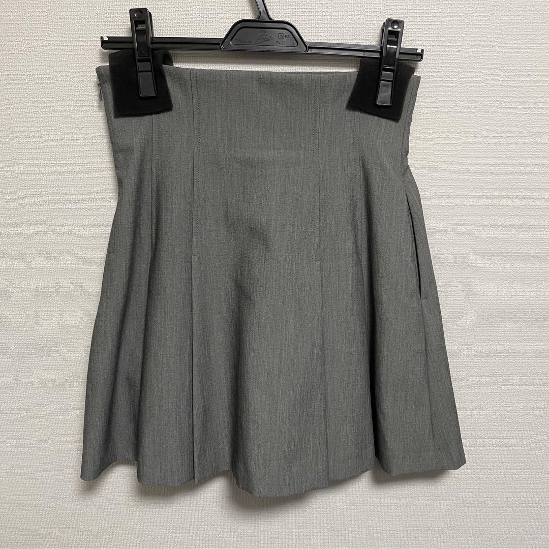 【正規品】snidel Iラインジャンスカ GRY グレー size0 画像8