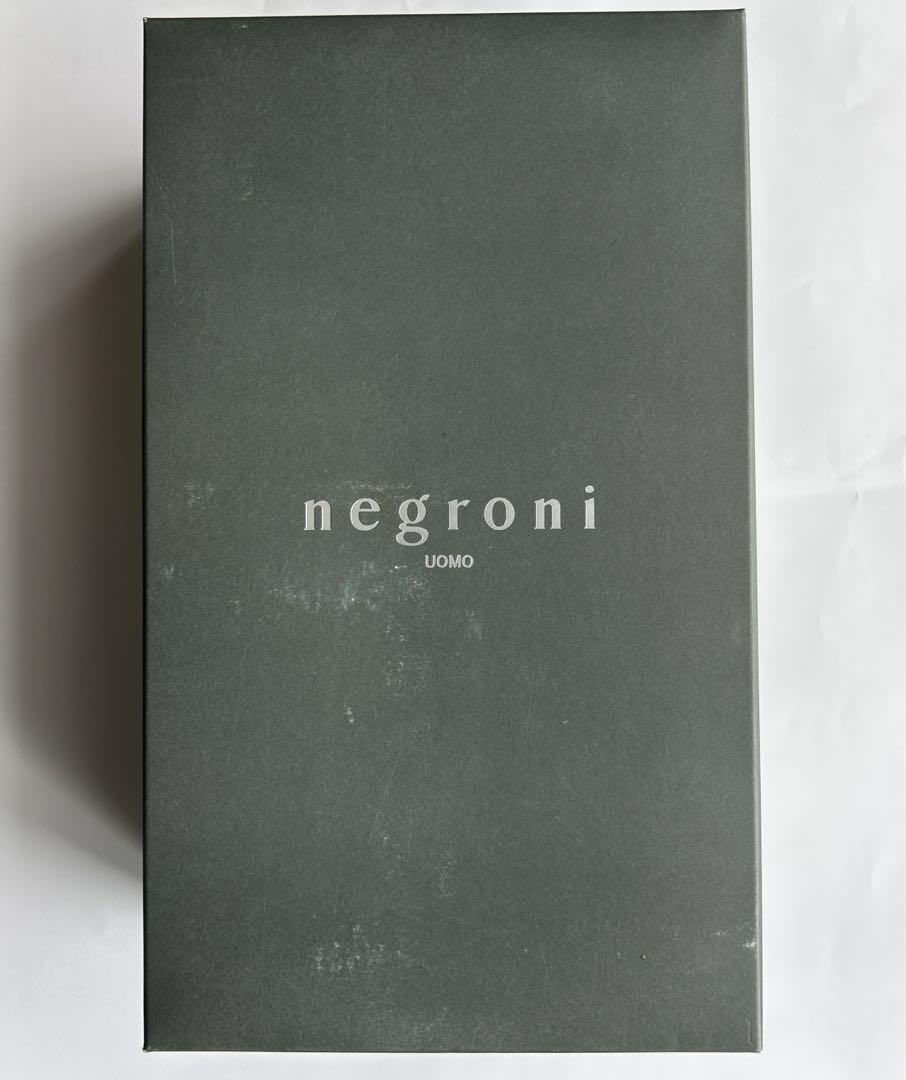 negroni ネグローニ　ドライビングシューズ　メッシュ　ネイビー