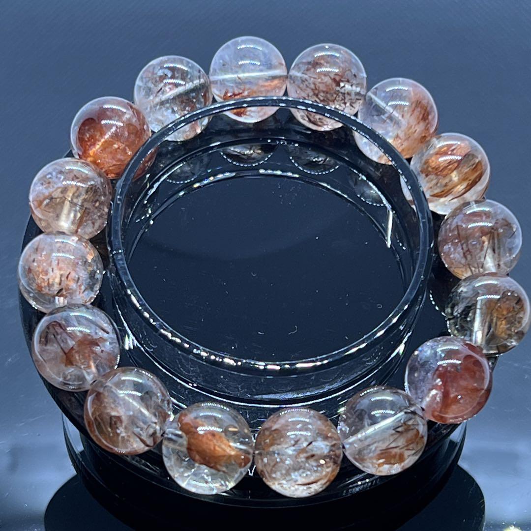 ⬛︎ブラックゴールド スーパーセブン ブレスレット 約13㎜