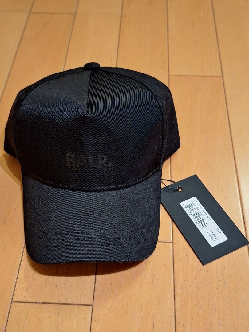 【新品未使用】BALR. ボーラー ベースボール　キャップ　黒