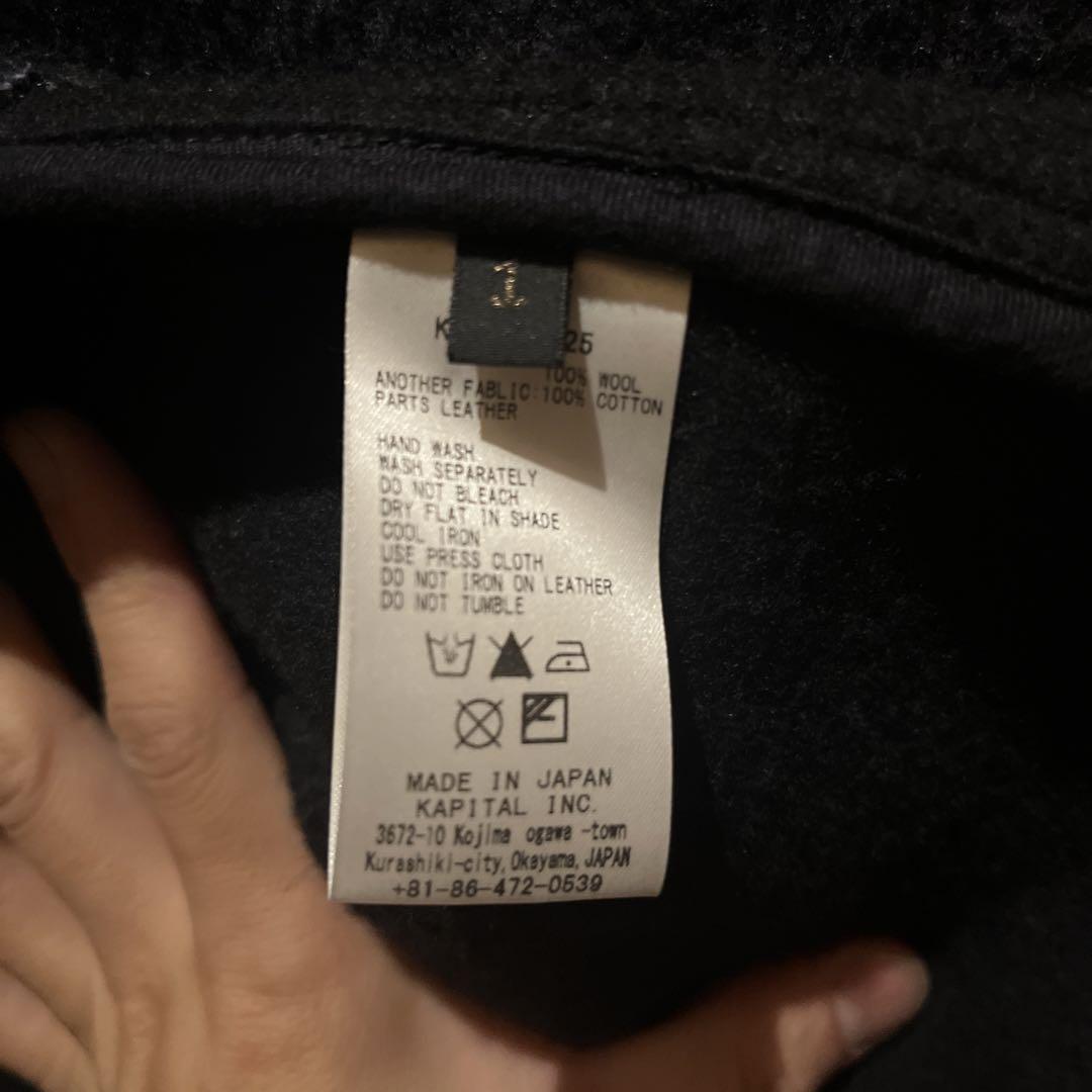 チロルウール　鶯DUFFLE　ショートコート