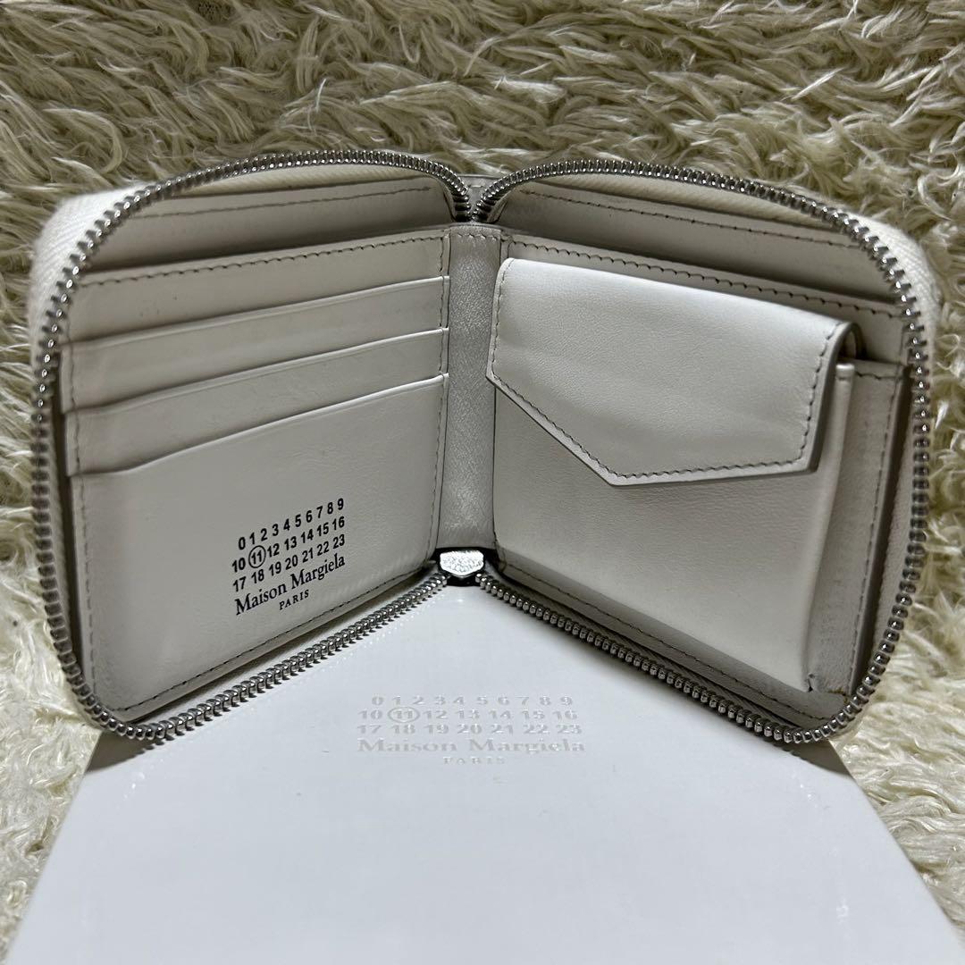 Maison Margiela メゾンマルジェラ 折り財布 ラウンドファスナー