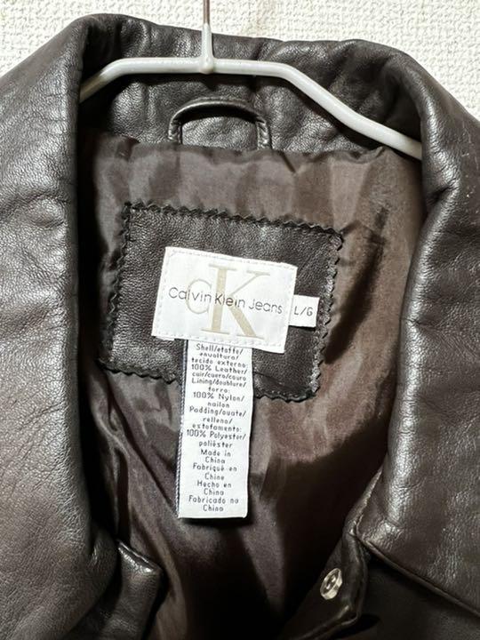 オンライン販売中 レザージャケット Ckレザージャケットメンズckレザージャケット 在庫品 即納