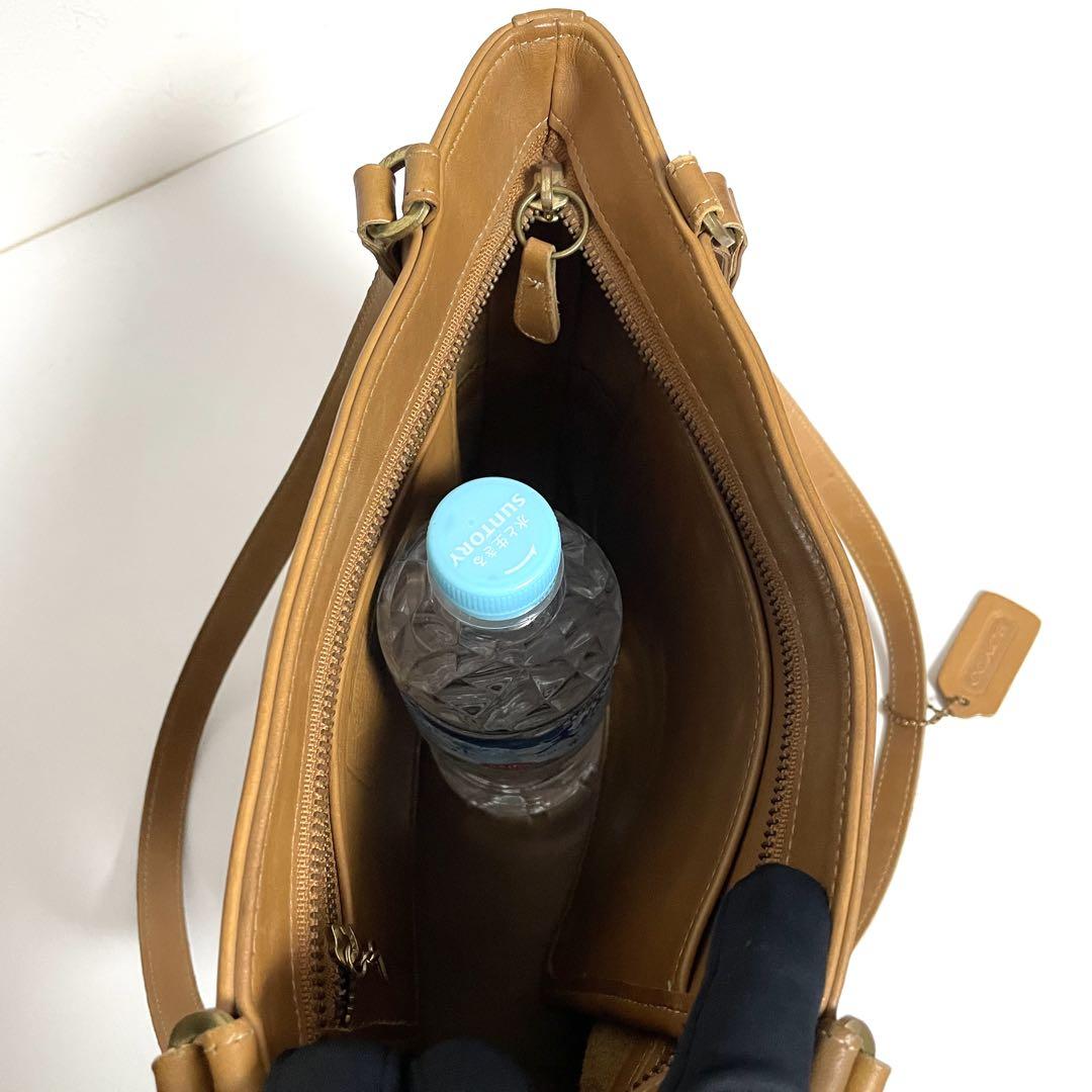COACH オールドコーチ レザー トートバッグ 肩掛け ブラウン バケツ型 COACH オールドコーチ レザー トートバッグ 肩掛け ブラウン