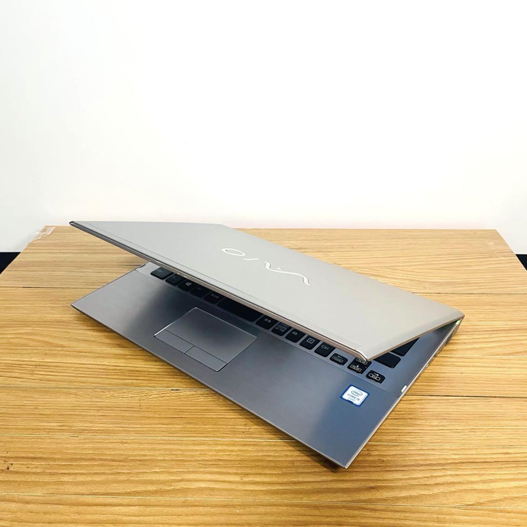 薄型軽量1020グラムi5 VAIOノートパソコンwin11 オフィス SSD
