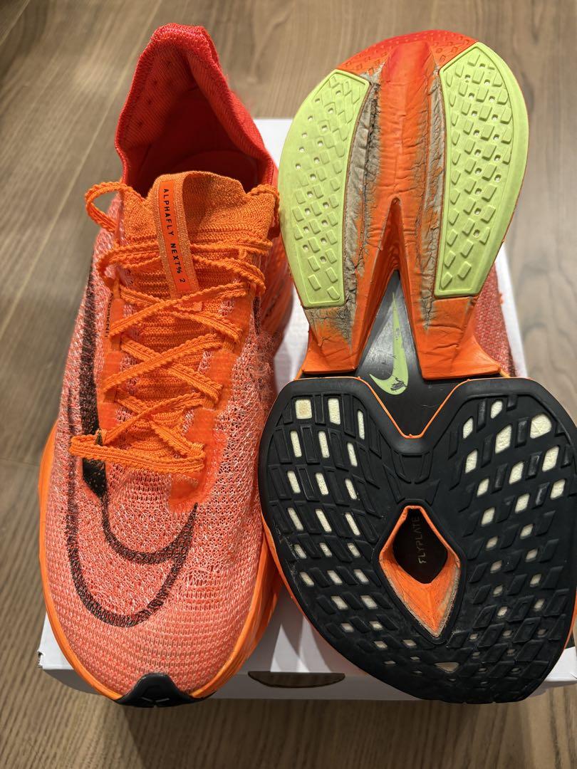 NIKE ZOOM アルファフライ　NEXT%2 トータルオレンジ