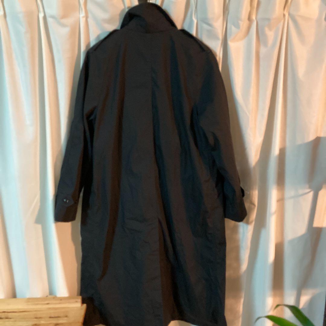 米軍放出品　美品　希少サイズ　18L ステンカラーコート BLK
