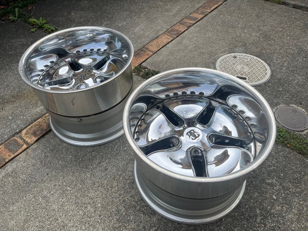 リバレルホイールやや傷や汚れあり