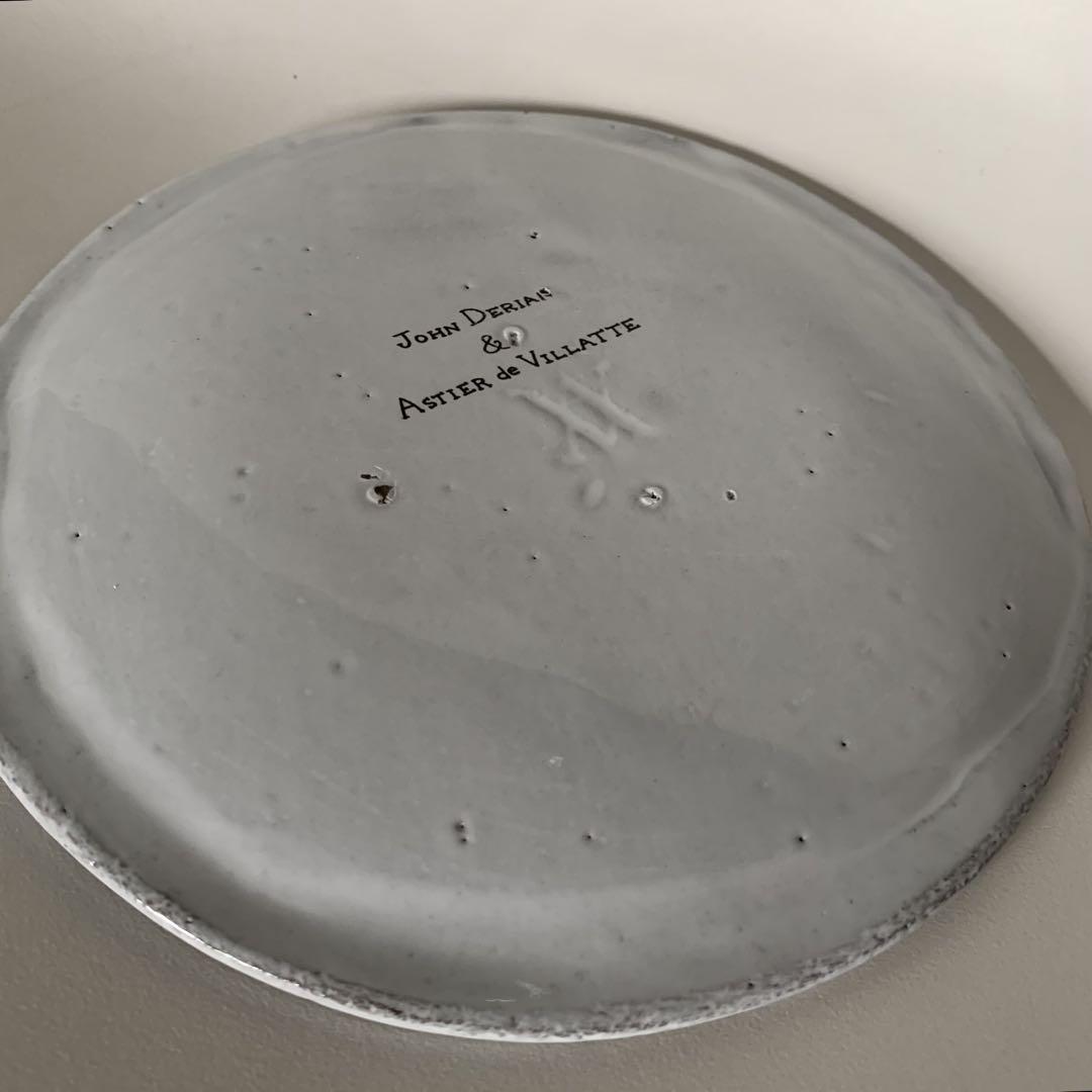 食器 Astier de Villatte plate