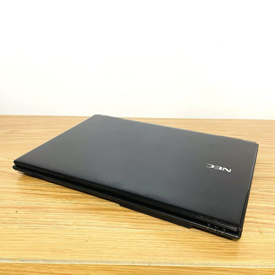 NEC美麗ブラックi7ノートパソコンwin11メモリ8ギガSSHD1テラ