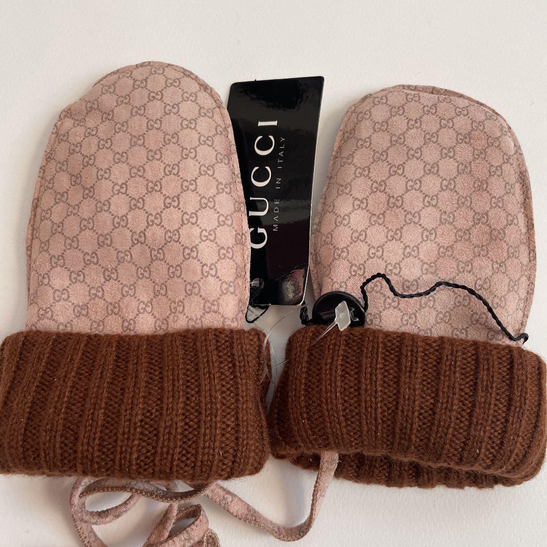 国産好評 新品未使用 ミトン GG柄 カシミヤ UDrId-m42113296586 GUCCI グッチ お買い得得価