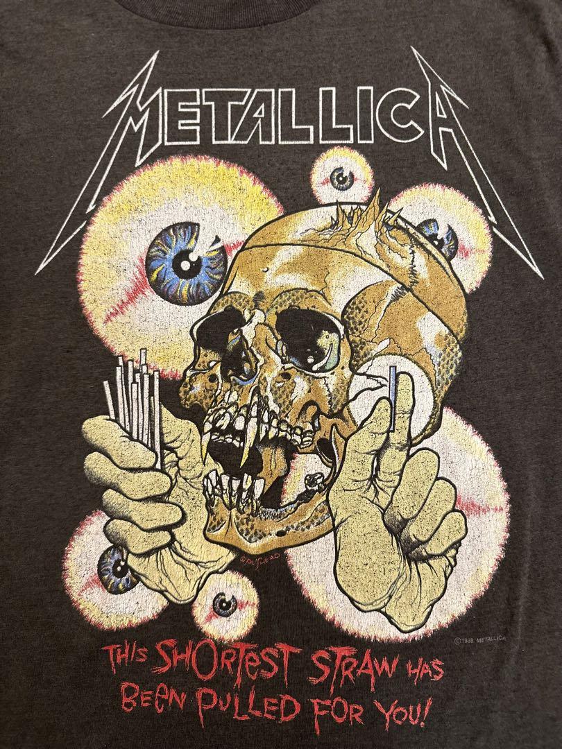 METALICA TEE メタリカt-shirt ショーテストストロー　当時モノ