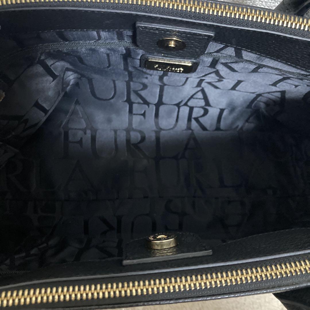 【送料0円】 ✨訳あり✨FURLA 黒 かなりの美品♡ バッグ バッグ