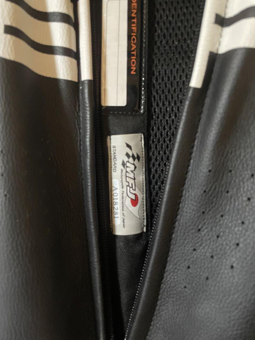 ベリック レーシングスーツ BLACK/White 56サイズ(XXL) 画像4