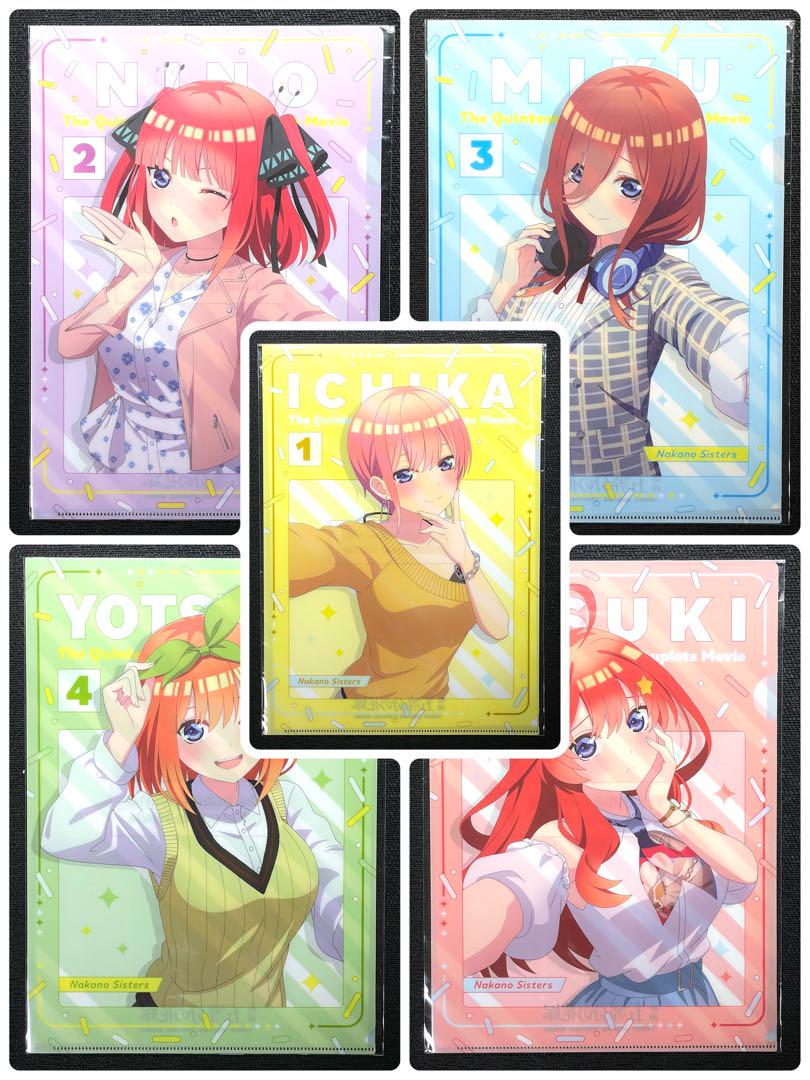 五等分の花嫁 セブンイレブン 自撮り クリアファイル 五等分の花嫁 クリアファイル セブイレ 自撮り - メルカリ