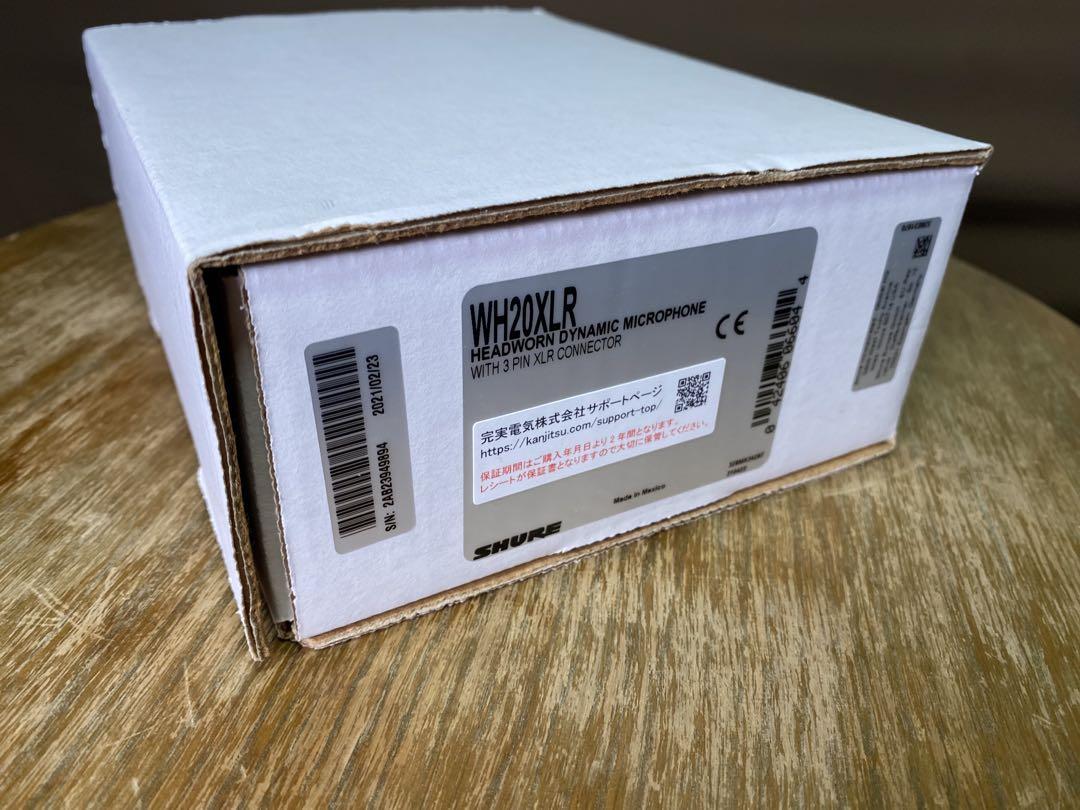 SHURE WH20XL-R ヘッドセットマイク【新品・未使用・国内正規品】