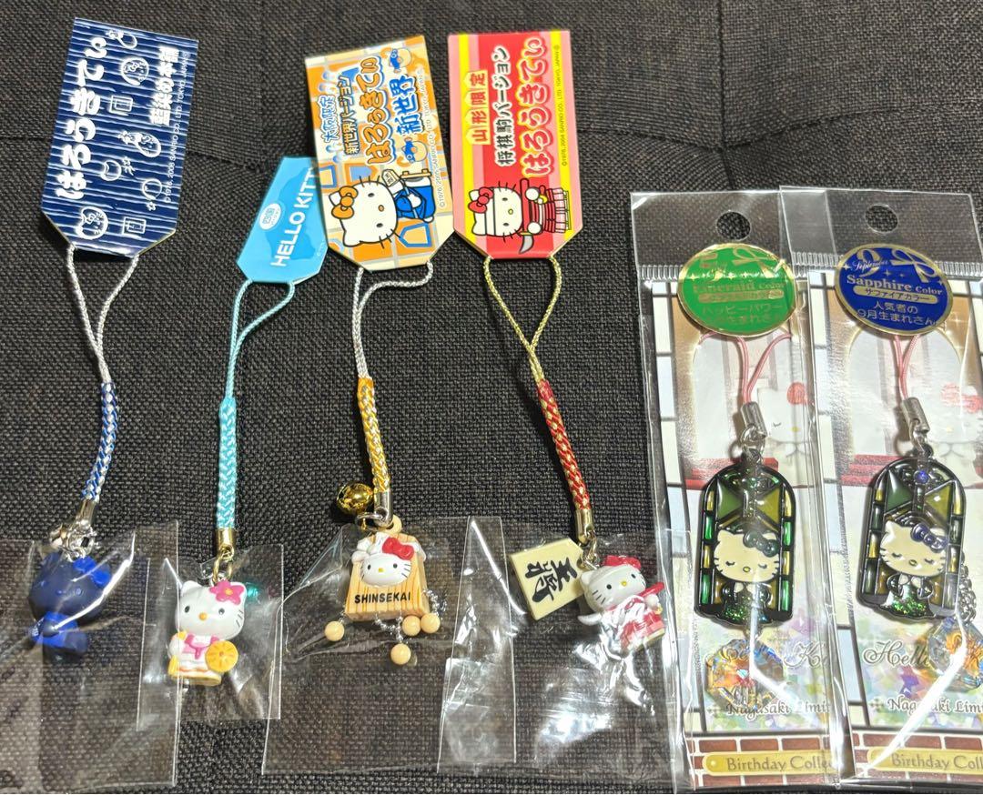 ご当地キティ根付けファスナーマスコット