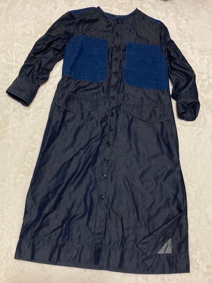 カミシマチナミ KAMISHIMA CHINAMI デニム ワンピースM KAMISHIMA CHINAMI