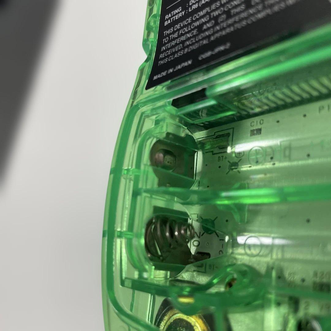 ゲームボーイカラー IPS液晶V5 大画面2.6インチ クリアグリーン ゲームボーイカラー IPS液晶V5 大画面2.6インチ クリアグリーン