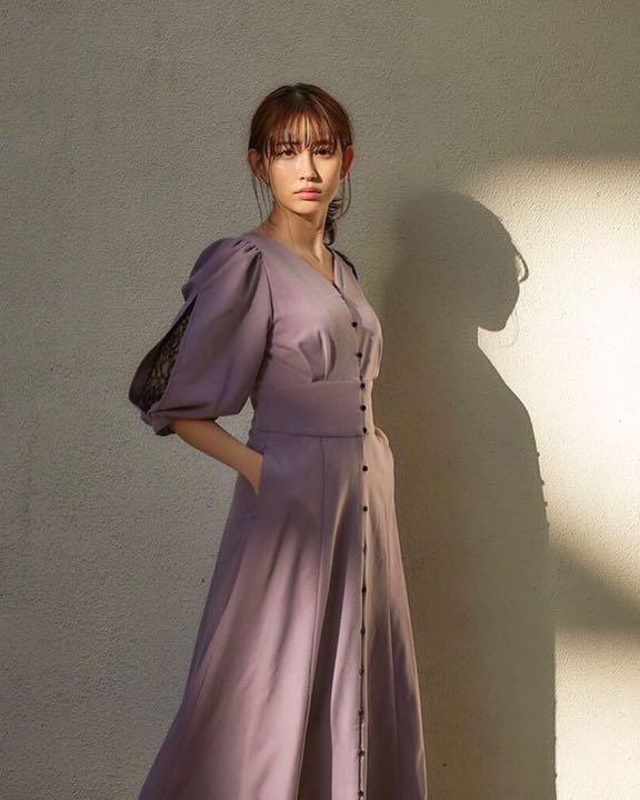 37 割引m本物の 最終値下げ Her Lip To ラベンダーワンピース ロングワンピース ワンピースm Www Indiashopps Com
