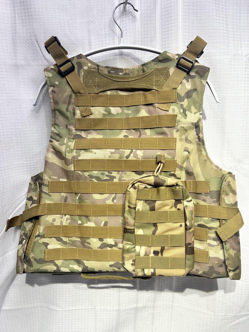 マルチカム タクティカルベスト カモ柄 サバゲー用 L〜LLサイズ