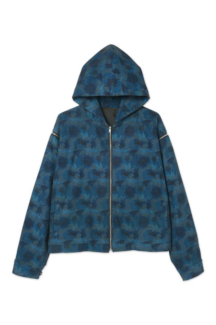 LiSA ROY reflect overjoy 迷彩ジップジャケット(ブルー) 美品】 ROY REFLECT OVER JOY 迷彩ジップジャケット リサ - メルカリ