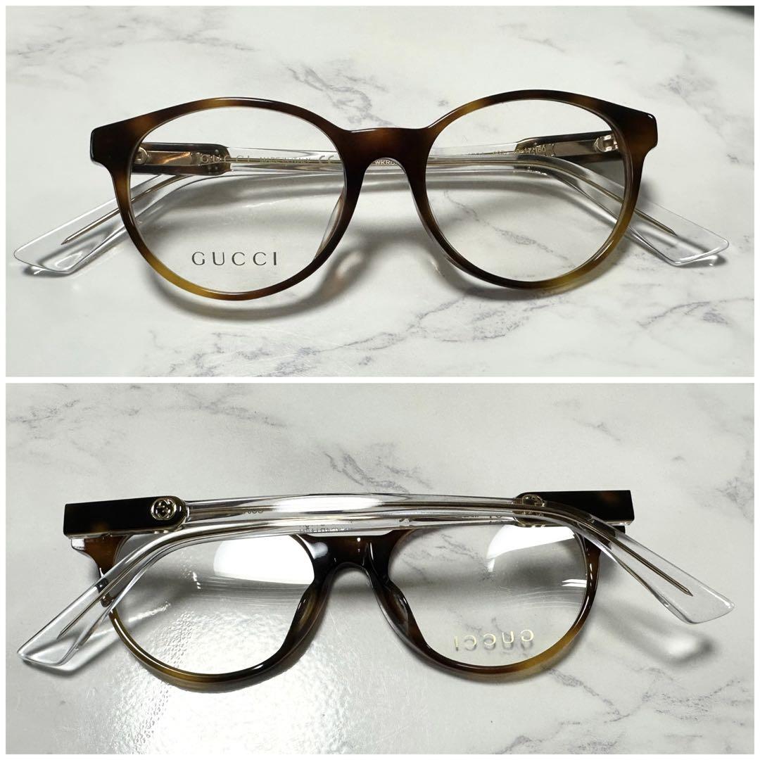 ✴︎新品✴︎ 人気モデル 正規品 GUCCI GGロゴ メガネ べっ甲柄 画像5