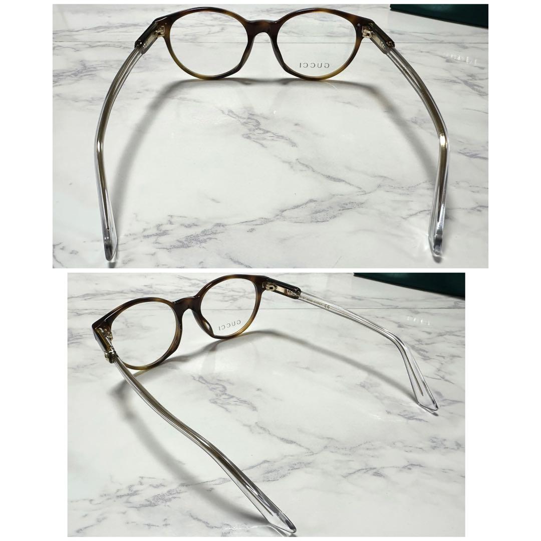 ✴︎新品✴︎ 人気モデル 正規品 GUCCI GGロゴ メガネ べっ甲柄 画像7