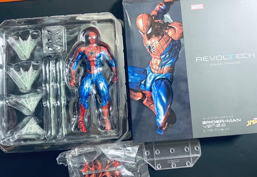 【新品未開封】スパイダーマンフィギュア 海洋堂 アメイジング・ヤマグチ スパイダーマン Ver.2.0（再販