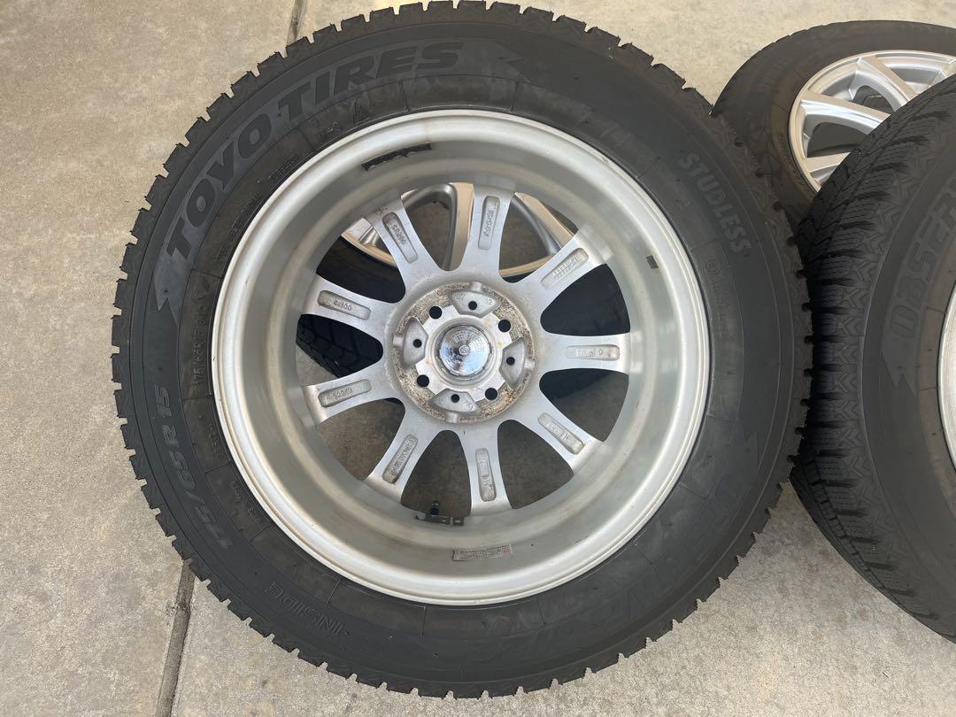 175/65R15 スタッドレスタイヤ ホイールセット【送料込】
