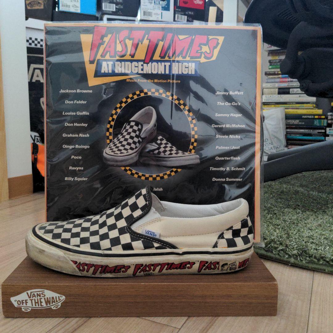 Vans SlipOn Anaheim Factory Fast Times 靴