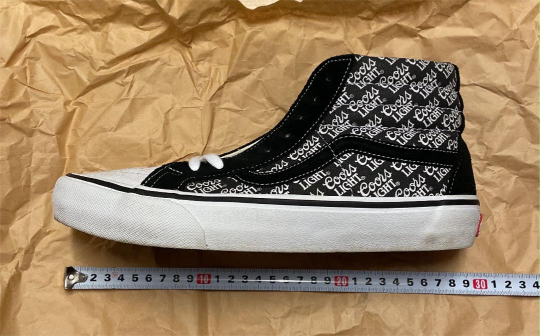 バスとレザ VANS×COORSLIGHT 50th Sk8-HI PRO NHjI2-m421270385 メンズ