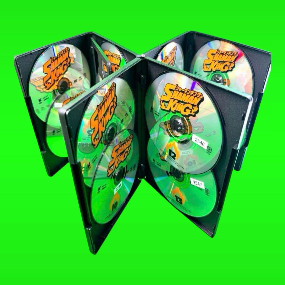 ケース付 SHAMAN KING シャーマンキング DVD 全13巻 全巻
