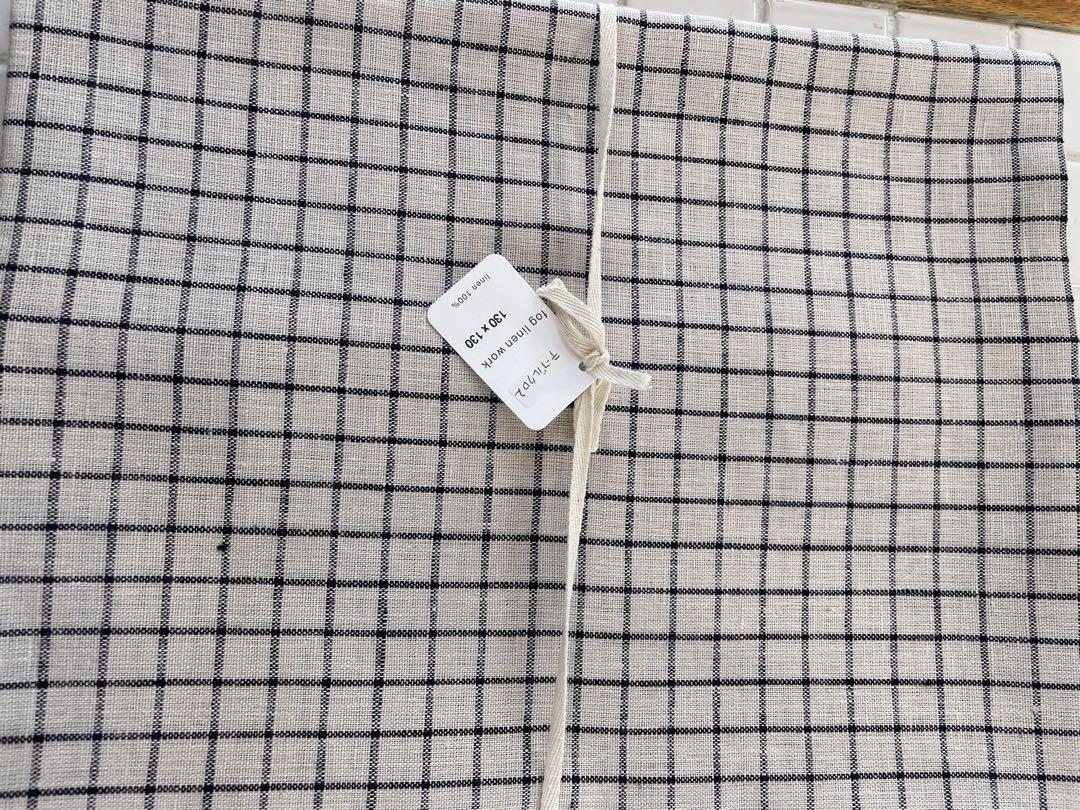 fog linen workテーブルクロス130×130cm 5,100円