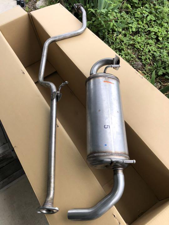 新型ジムニー 純正マフラー