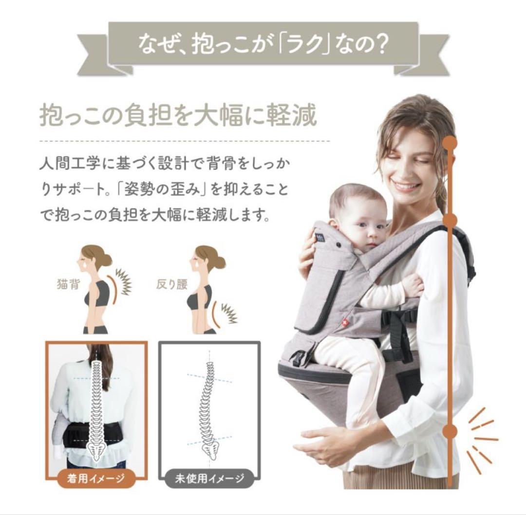 美品　ミアミリー ヒップシート プラス　MiaMily 日本モデル