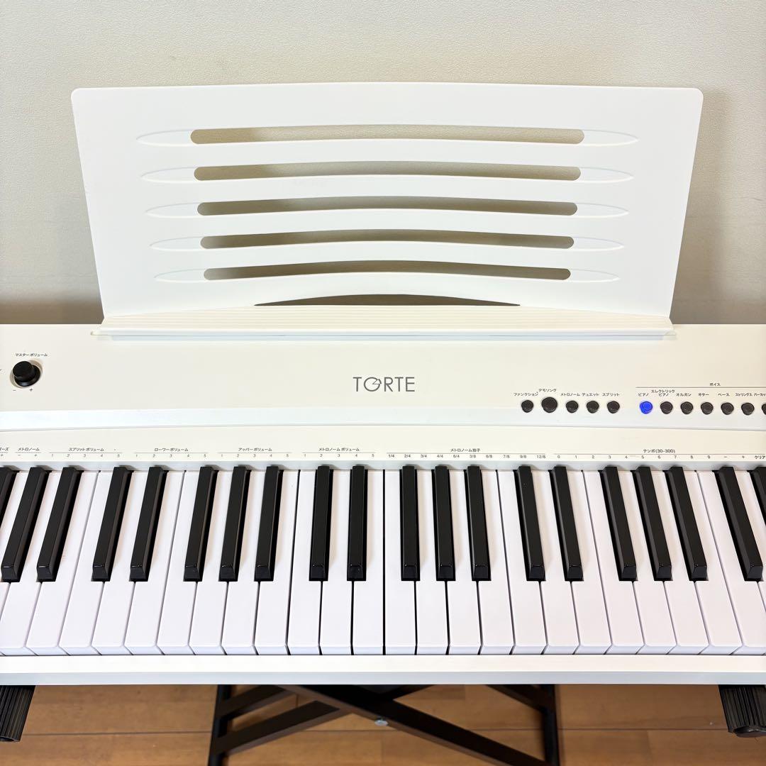 【美品・匿名配送】TORTE トルテ 電子ピアノTDP-88スタンド/椅子付属