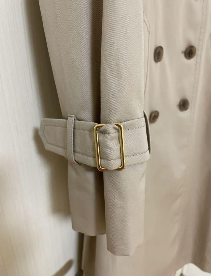 世界を買える 海外ブランド アナイ♡ベージュ ロングコート ダブルブレスト ジャケット・アウター