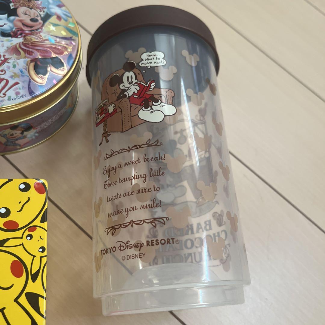 ディズニーリゾート他空き缶 アルミ缶 お菓子缶 木箱 缶のみ