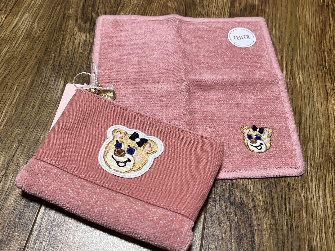 ★ オールドテディ ワッペン　ガール　ピンクセット