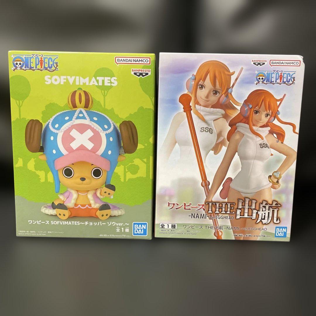 ワンピース ONEPIECE 出航 ナミ チョッパー フィギュア - メルカリ