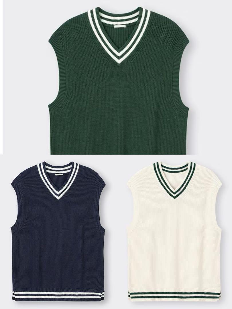 2点セット（チルデンベスト＋長袖クルーネックTシャツ） 通販
